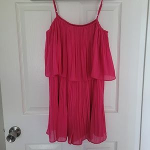 Bright Pink Romper